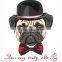 High Quality Water Transfer Eco-friendly Beautiful Dog Tattoos Stickerr