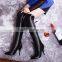 2015 New fashion high heel genuine leather over knee boots sexy lace-up leather over knee boots for ladies CP6701