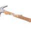 competitive price American type claw hammer with wooden handle
