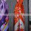 100% pure custom printed silk square scarves