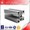 White anodized 6063 t5 aluminum of industrial profile for construction