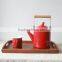 2016 High Grade Fashion 2.4L Water Kettles /Enamel Teapot/ Enamel Kettle turkish kitchen cooking kettle jug