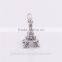 Eiffel Tower Om Charms Wholesale European Charm Bracelet Necklace 100% Real 925 Sterling Silver S167 Vintage