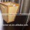 man made bamboo flower umbrella sundry laundry storage basket for home decoration