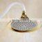 New arrival white painting bath&shower faucet set with brass rainfall shower head