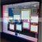 Christmas Cable Real Estate Light Signs Window Acrylic Poster Folders Clear Image Holders Advertising Window Led Displays