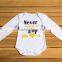 2016 best-selling Valentine Day cotton Long sleeve boys girls romper full bodysuit baby clothes