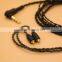 Headset Headphone Earphone Upgrade Cable for Shure SE215 SE315 SE425 SE535 SE846 UE900 DIY Headphone Replacement Cable Line