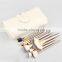 Popular brush set for makeup 18pcs synthetic makeup brush set with makeup bag