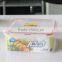 Square 1200ml plastic storage bowl Air-tight food container