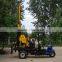 Three wheels protable core drilling rig for 100m and 200m 7