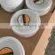 7" inch disposable PS colorful plastic plates party tray