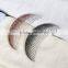 Morden Moon Design Plastic Hair Comb With Crystals Point Hair Brushes