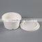 12OZ Compostable Bagasse350ml Deep Bowls With Bagasse Lid L047