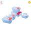 Food Grade Portable Convenient Collapsible Houseware Silicone Foldable Lunch Box