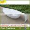 PE rattan poolside lounge outdoor garden furniture leaf lounge