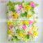 New product silk flower wall new design wall wedding decor artificial orchid flower wall