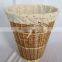 hand woven wicer storage rattan laundry basket
