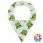 Baby Unisex Animal And Fruit Print Drooling And Teething Baby Bibs Triangle