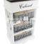 shabby chic home furniture wooden cabinet with wicker drawers