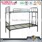 Dormitory furniture cheap metal double metal sheet tube metal bunk bed for adults