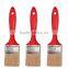 Red Plastic Handle White Mixer Bristle Mighty Brush Paint Brush