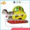 Wholesale lovely wooden pull duck car toy best selling baby pull wooden duck car toy W05B056