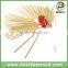 Natural Round Bamboo Skewers/bamboo Skewer In Bag/ Bamboo Bbq Skewer wholesales