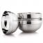 12cm-18cm modern design stainless steel double wall rice bowl