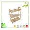 Corner Storage Furniture Natural Bamboo Bread Shelf