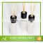 Home air freshener and decoration natural floral scents glass bottle type aroma reed diffuser