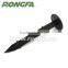 10cm long Black Plastic Garden nail Pegs