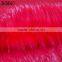 Smooth Pretty Thick Garment Red Artificial Fur Fabric