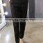 customized women slim skinny pants black trousers