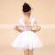 New arrival kids clothing performed ruffles dress for little lovely girls