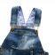 New style kid overalls boys ripped jeans denim pants 2017