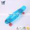 HSJ226 Hot Sale Fish Style PC Material Mini led skateboard lights for kids