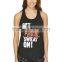 wholesale printed Active Slogan Racerback Vest hot girls sexy tank tops/singlets