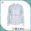 Ladies Latest Casual New ModerL Shirts Pictures Light Colors Shirts for Women