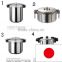 Effective and High quality pan Stew pan with multiple functions made in Japan