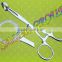 Collin Tongue forceps Surgical dental Oral Instrument