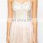 Girl's Soft-touch Lace Branded Bandeau Prom Dress 2015