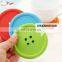 High quality tasteless customize logo rubber bar mat, soft pvc cup coaster