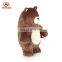 Best made cuddly brown plush stuffed bear soft toys