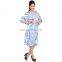 Indian Styish Women's Wear Sexy Maxi Dress Kimono Sleeves Loose Knee Length Kaftan