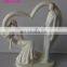 A07384 New Arrival Ivory Wedding Cake Toppers Wholesale Porcelain