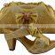 2016 italian shoe and bag set /wedding shoe wholesale shoe and matching bag