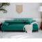 Hotel new style klippan sofa cover 5 seater seersucket sofa cover