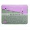 wholesale from factory business felt laptop case with low cost