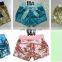 Toddler sequins shorts Girls Summer Satin bowknot short pants boutique trouser 14colors